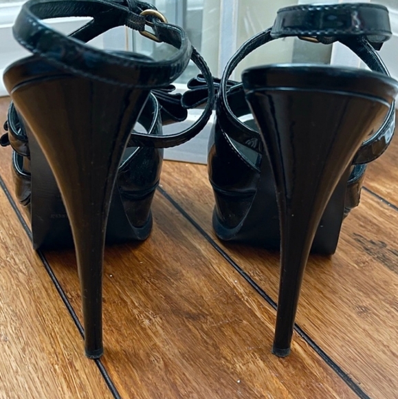 YSL Platform Slingback Heels - Picture 6 of 10